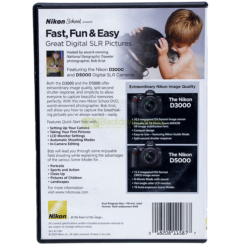 Nikon school Fast Fun Easy D3000 and D5000 User guide