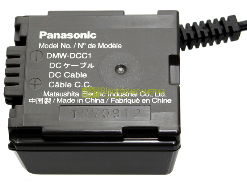 Panasonic DMW-DCC1 Alimentatore per fotocamere Lumix L10. NUOVO! 3 c8023