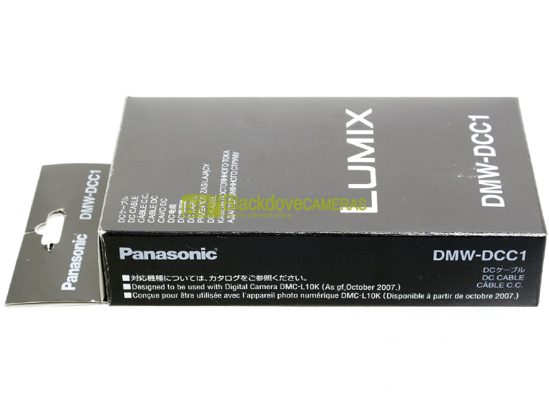 Panasonic DMW-DCC1 Alimentatore per fotocamere Lumix L10. NUOVO! 4 c8024