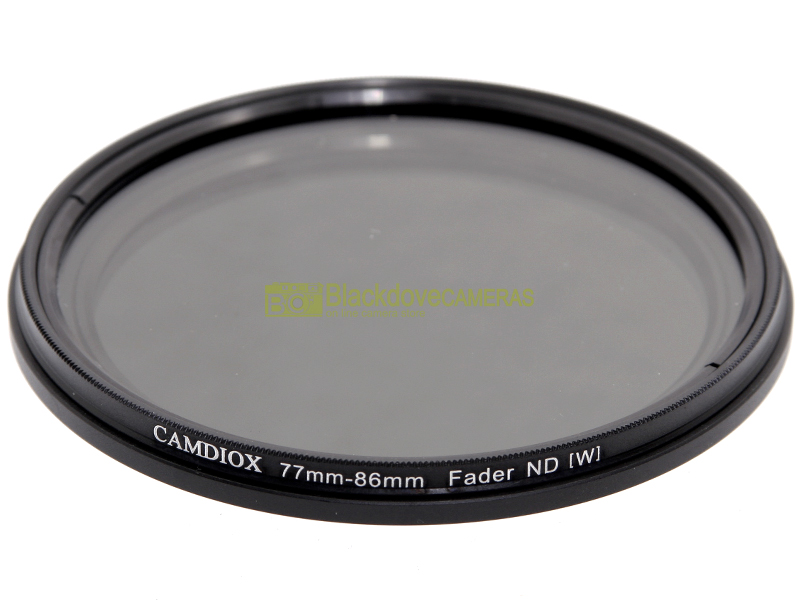 Fotga Filtro ND Variabile da ND2 a ND400 per Obiettivi Diametro 77mm Frame Rosso