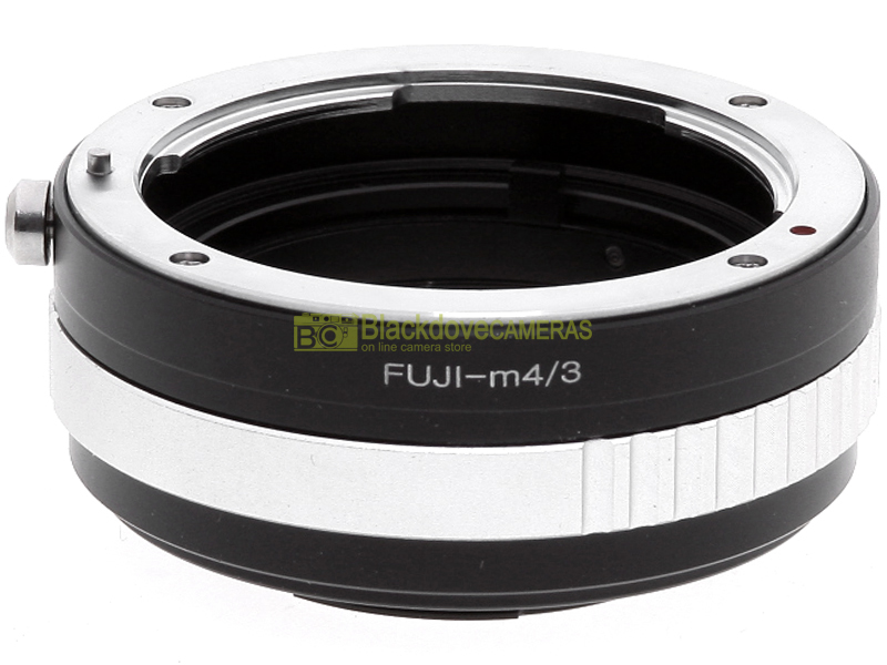 Adattatore per obiettivi Fuji Fujica su fotocamere Micro 4/3. Anello adapter MFT