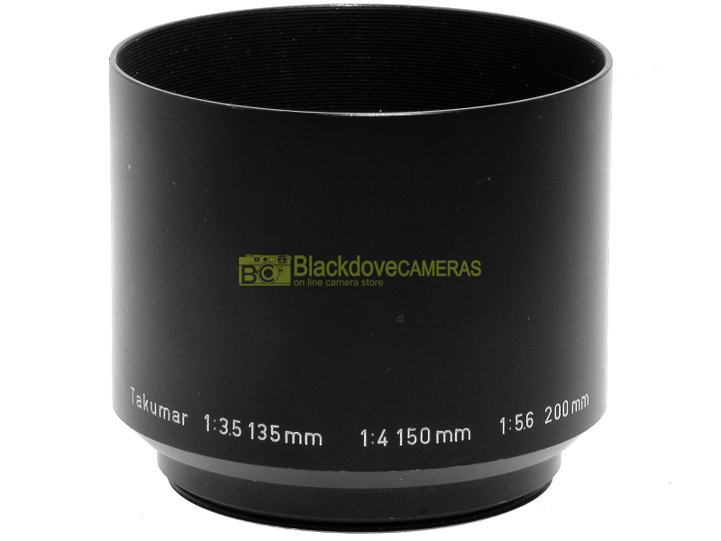 Pentax paraluce per Takumar 135mm. f3,5, 150mm. f4 e 200mm. f5,6. Originale. 2 e9124