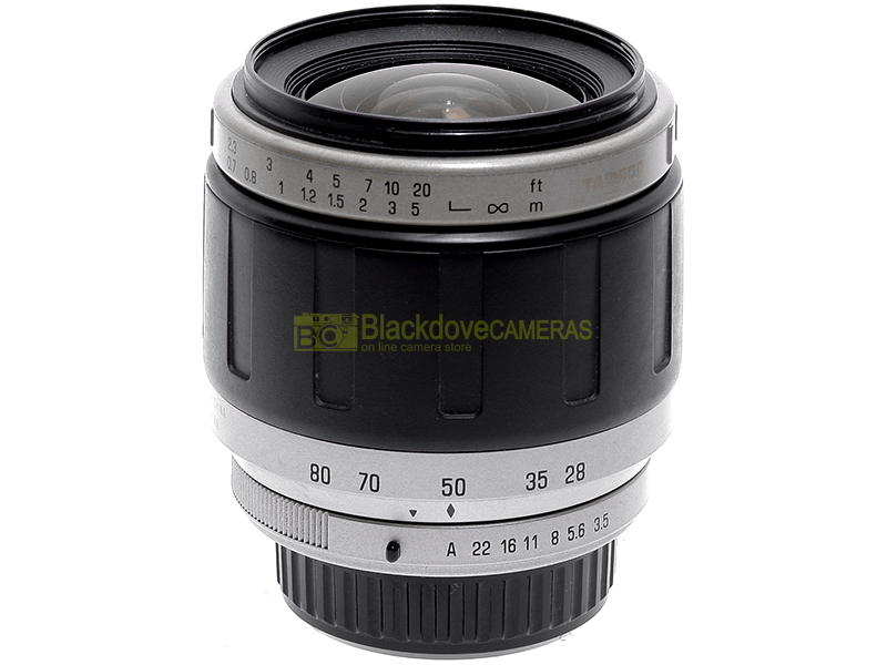 “Pentax AF zoom Tamron 28/80mm. f3,5-5,6, per fotocamere a pellicola e digitali.”
