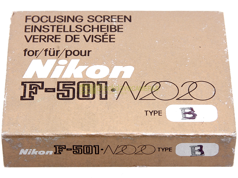 Nikon vetrino di messa a fuoco type B (clear matte/Fresnel) x F501, F301, N2020