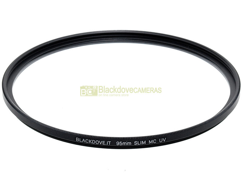 Filtro UV 95mm MC Slim Multi Coated Ultra Violetto Blackdove-Cameras vista dettagliata