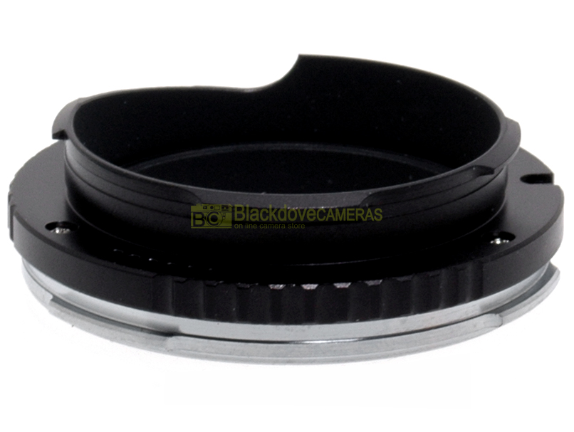 Anello adapter per obiettivi Nikon S su corpi Leica M. Adattatore. ALM 6 bit.