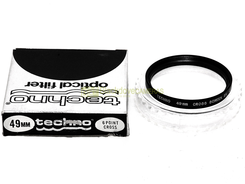 49mm. Filtro Cross screen 6x Techno. Nuovo! 2 f4608