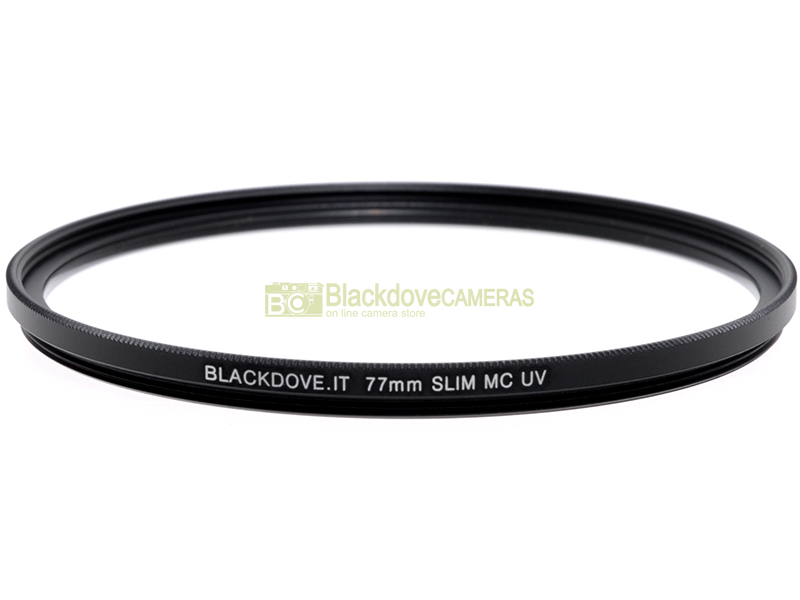 77mm. filtro UV MC Slim Blackdove-cameras. Ultra violet filter, Multi Coated. 