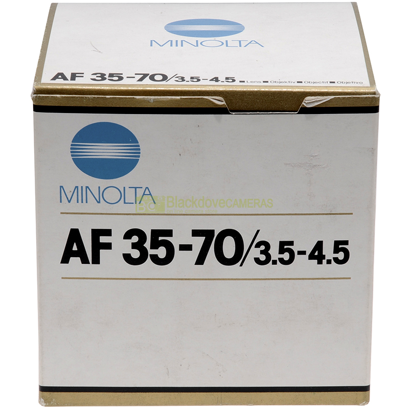 Minolta AF 35/70mm f3,5-4,5 obiettivo A-mount per fotocamere Sony e Minolta AF