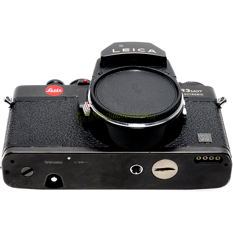 Leica R3 Mot Electronic fotocamera a pellicola manual focus. Leitz Leica R-3.