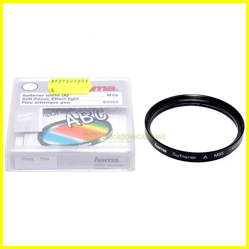 55mm. filtro creativo Soft Softener per obiettivi M55. 