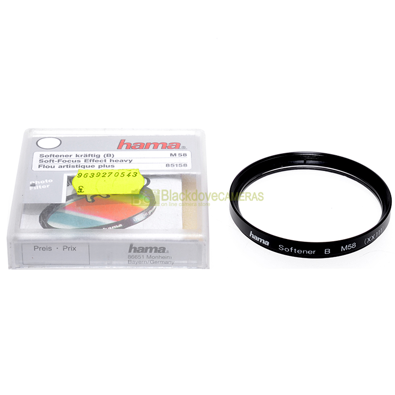 58mm. filtro creativo Softener (Flou) per obiettivi M58.