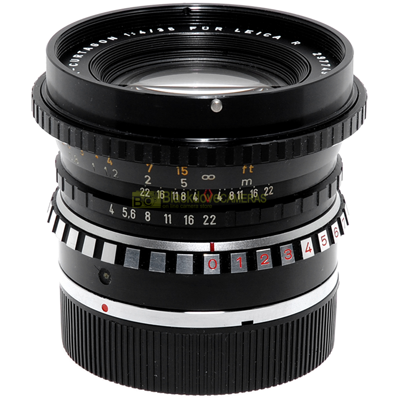 Leica R Schneider Kreuznach PA-Curtagon 35 mm f4 decentrabile