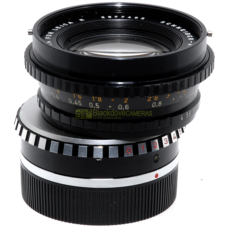 Leica R Schneider Kreuznach PA-Curtagon 35 mm f4 decentrabile