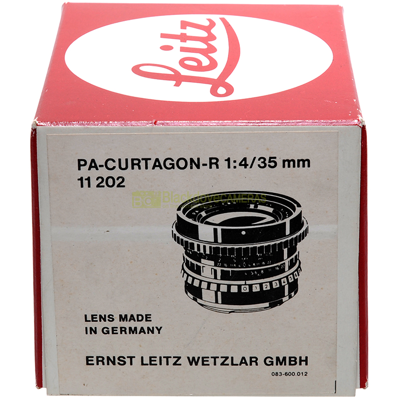 Leica R Schneider Kreuznach PA-Curtagon 35 mm f4 decentrabile