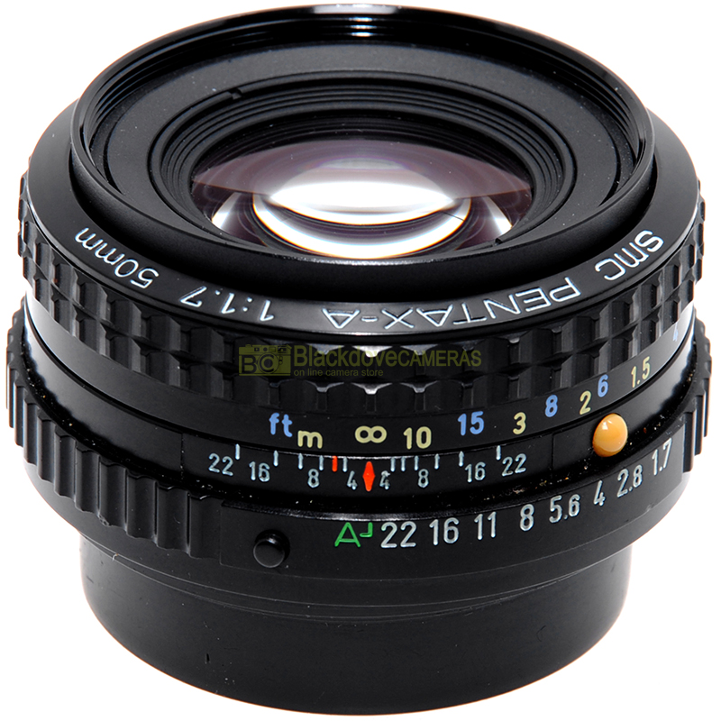 Pentax KA 50 mm f1,7 obiettivo usato per fotocamere digitali e analogiche Pentax