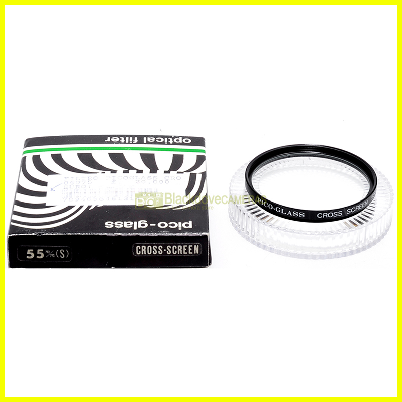 55mm. filtro creativo Cross screen Pico Glass per obiettivi M55. Camera filter