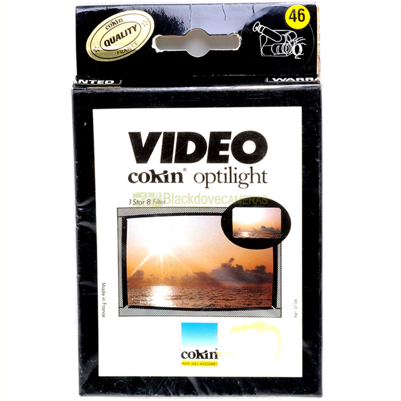 46mm. filtro creativo Star 8 Cokin Video per obiettivi M46. Camera filter