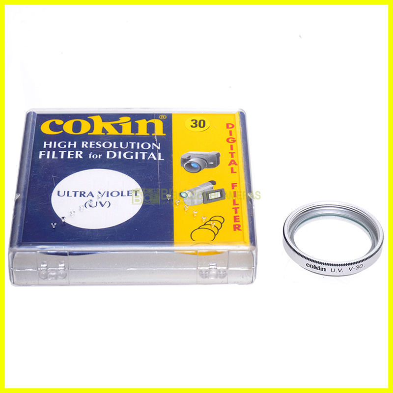 30mm. filtro UV Cokin per obiettivi M30. Ultra Violet filter for camera lens