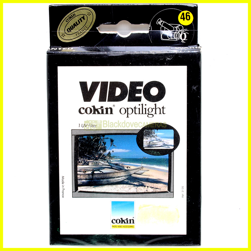46mm. filtro UV Cokin per obiettivi M46. Ultra Violet filter for camera lens