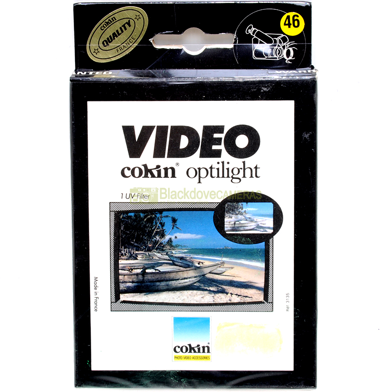 46mm. filtro UV Cokin per obiettivi M46. Ultra Violet filter for camera lens