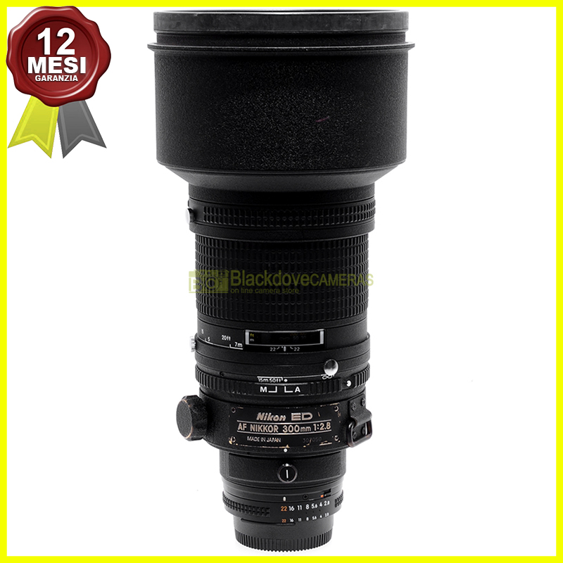 Nikon AF Nikkor 300mm. f2,8 ED Tele obiettivo Full Frame per fotocamere DX e FX