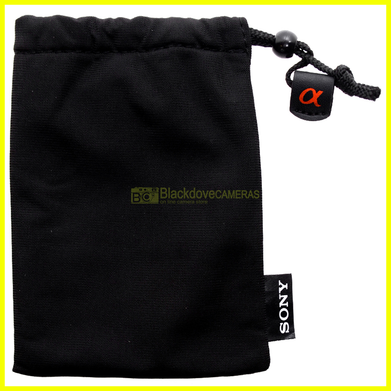 Custodia Sony per obiettivi dimensioni cm. 9,5x12,5. Camera lens case