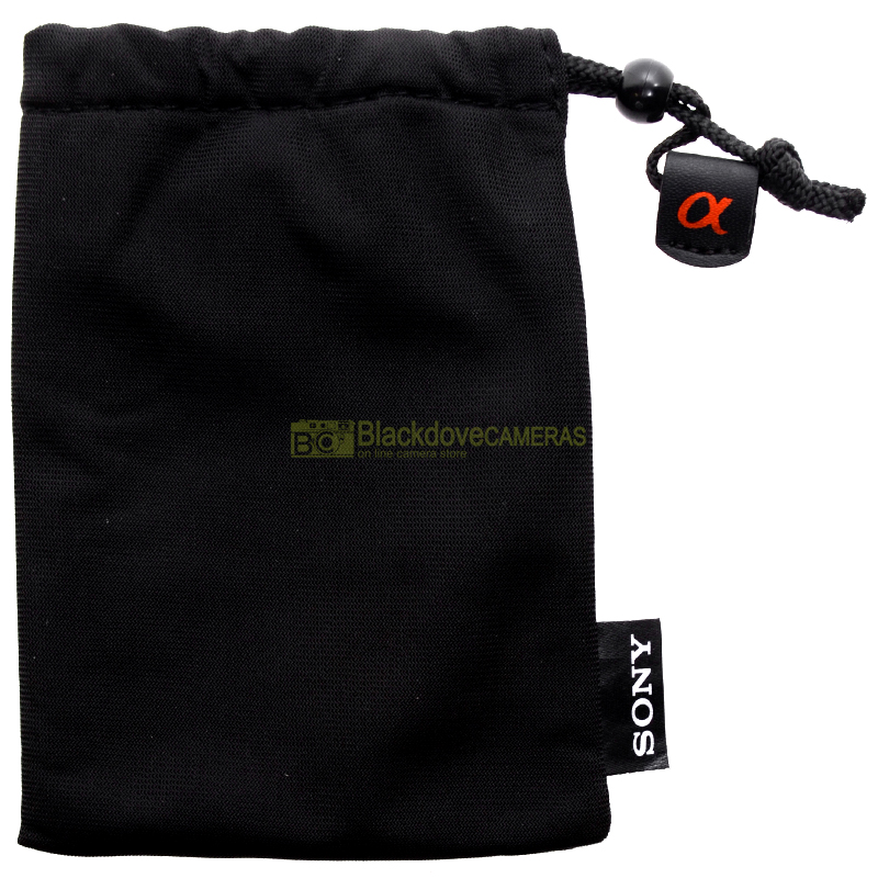 Custodia Sony per obiettivi dimensioni cm. 9,5x12,5. Camera lens case