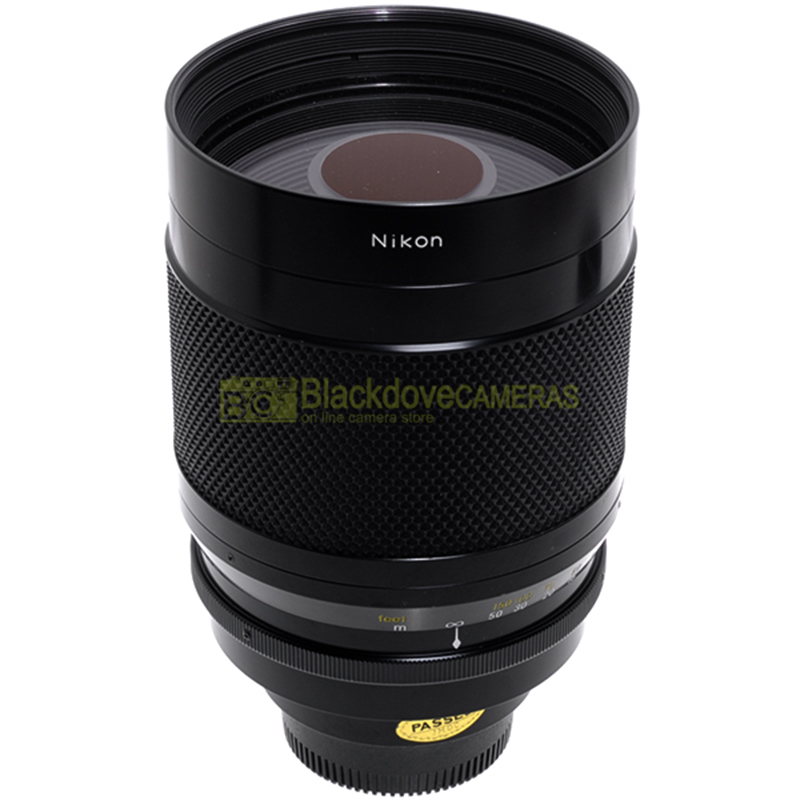 Nikon Reflex Nikkor C 500mm. f8 con paraluce originale utilizzabile su digitali