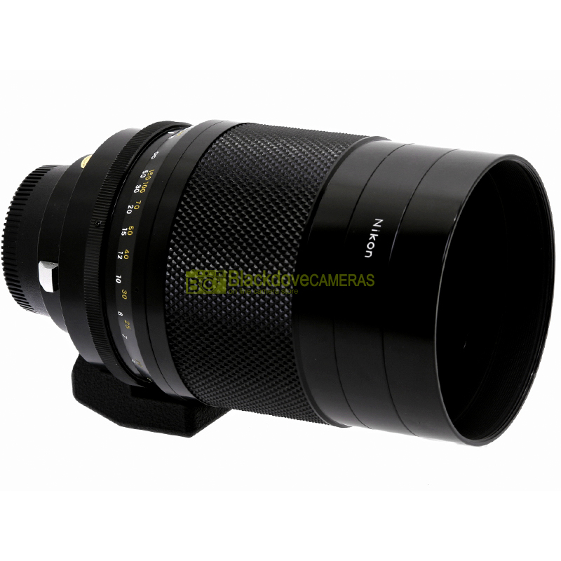 Nikon Reflex Nikkor C 500mm. f8 con paraluce originale utilizzabile su digitali