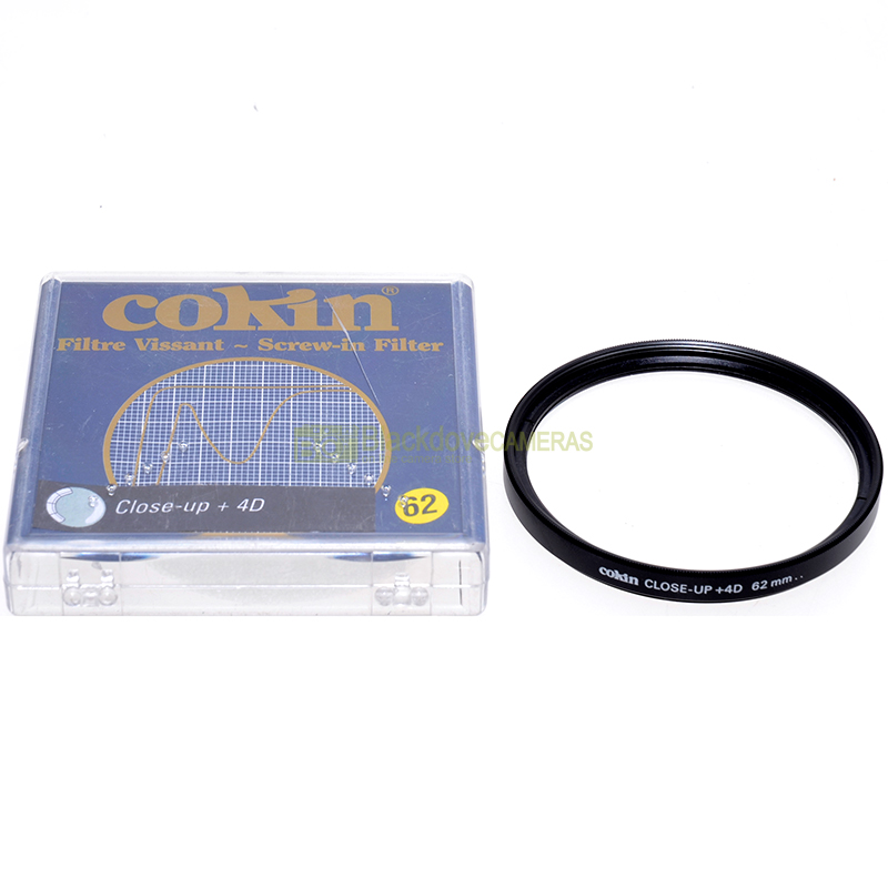 62mm. Cokin Close-up Adaptor lens +4 diottrie. Aggiuntivo Macro a vite M62