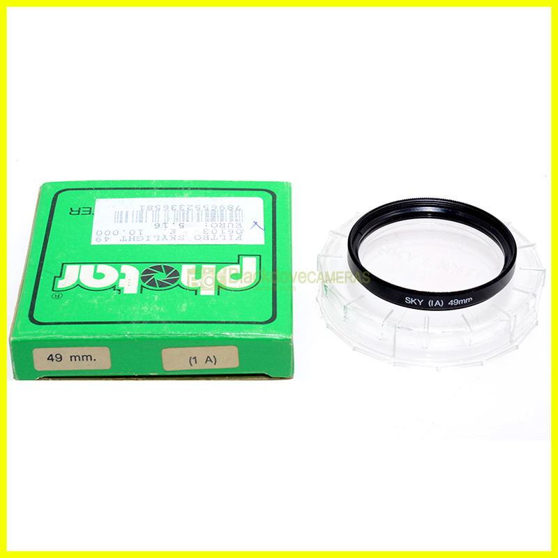 49mm. Filtro Skylight 1A Photar per obiettivi Sky light photo optical filter M49