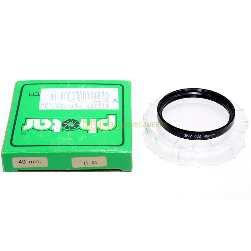 49mm. Filtro Skylight 1A Photar per obiettivi Sky light photo optical filter M49