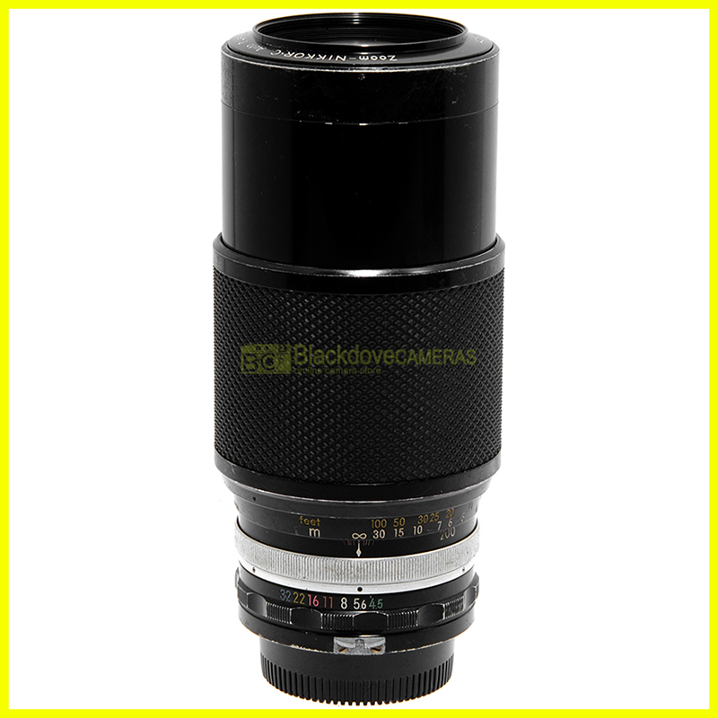 Nikon Zoom Nikkor C Auto 80-200 mm f4,5 obiettivo per fotocamere innesto F