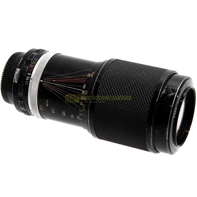 Nikon Zoom Nikkor C Auto 80-200 mm f4,5 obiettivo per fotocamere innesto F