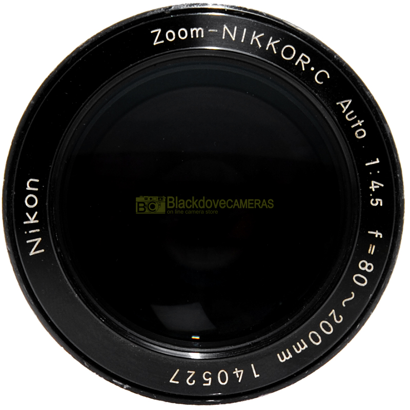 Nikon Zoom Nikkor C Auto 80-200 mm f4,5 obiettivo per fotocamere innesto F