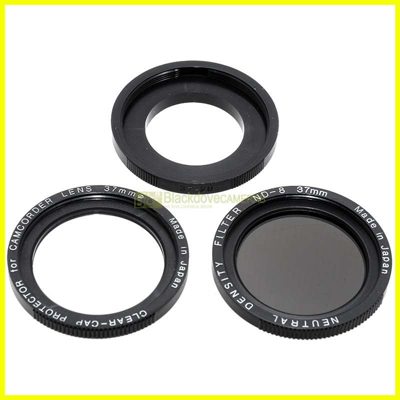 Kit 3 filtri lens protector + ND + adapter Raynox per Nikon Coolpix E900 e E910