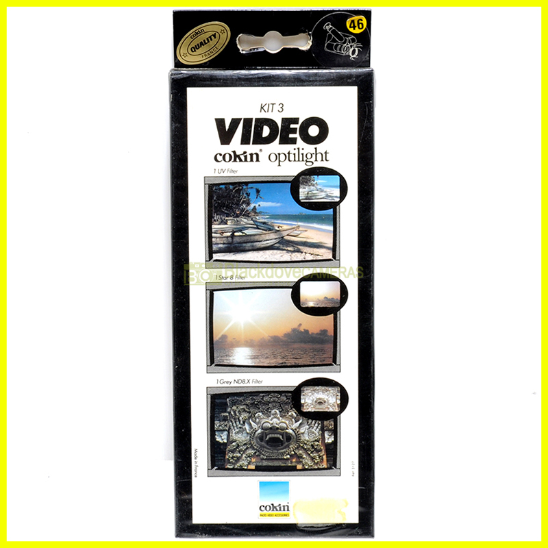 Kit 3 filtri Cokin Optilight 46mm: UV - Star 8 - ND 8x per obiettivi M46