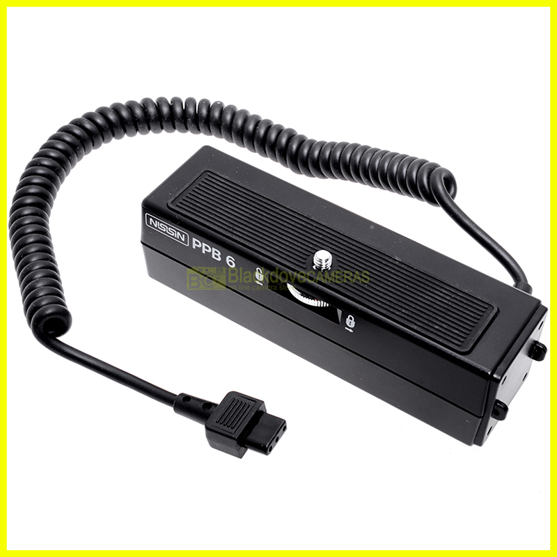 Compact Battery Power Pack Nissin PPB 6 per flash a torcia 6000GT 5000GT 4200GW