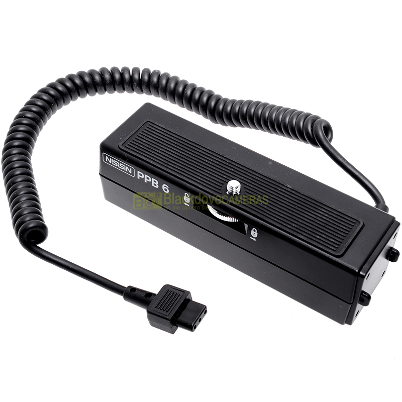 Compact Battery Power Pack Nissin PPB 6 per flash a torcia 6000GT 5000GT 4200GW