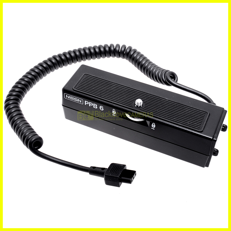 Compact Battery Power Pack Nissin PPB 6 per flash a torcia 6000GT 5000GT 4200GW