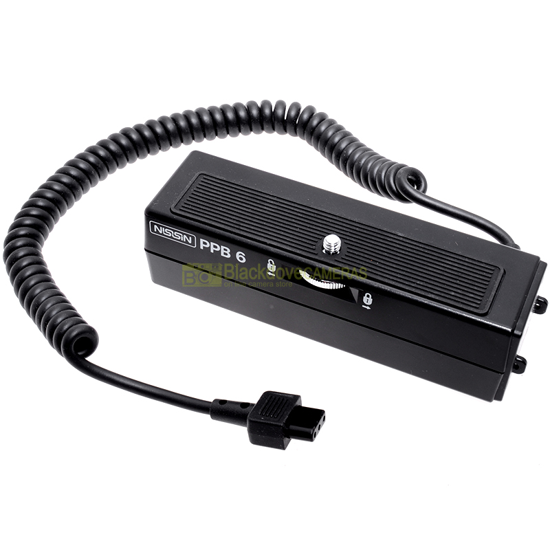 Compact Battery Power Pack Nissin PPB 6 per flash a torcia 6000GT 5000GT 4200GW