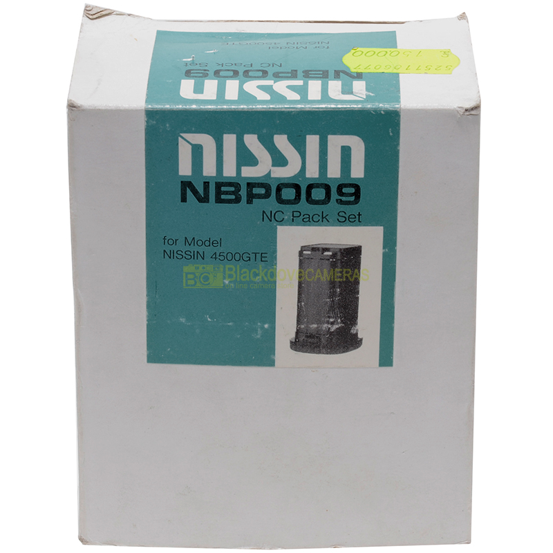 Nissin NBP009 NC pack battery holder con alimentatore per flash 4500 GTE