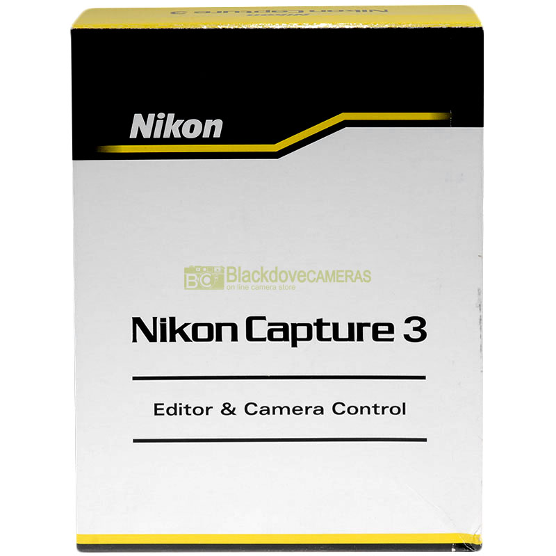 Nikon Capture 3 - View Software originale per D1 D1X D100 processa i files Raw.
