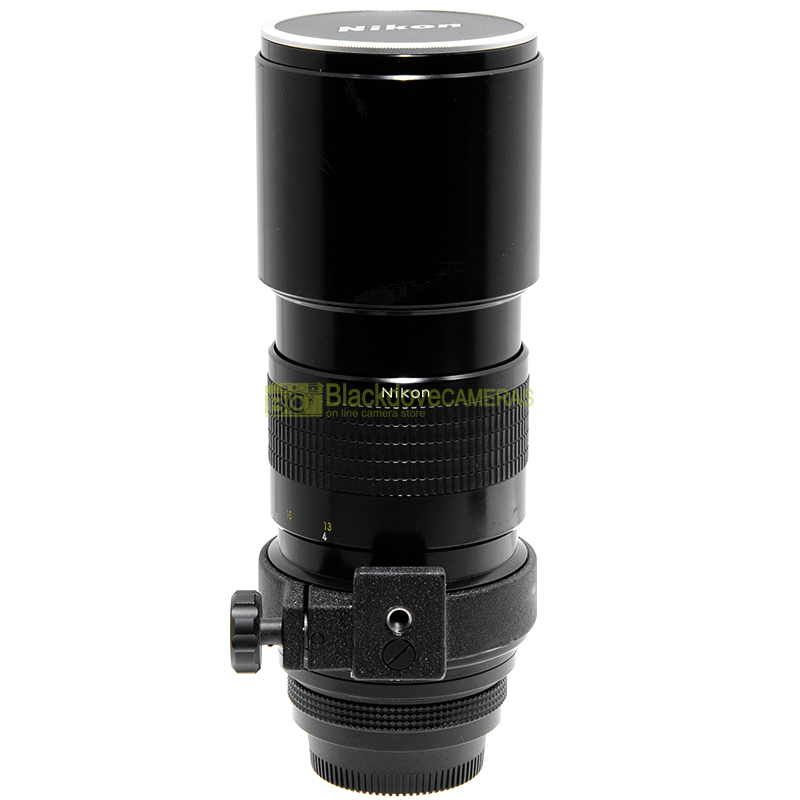 Obiettivo Nikon Tele Nikkor 300 mm f4,5 per fotocamere reflex a pellicola pre AI