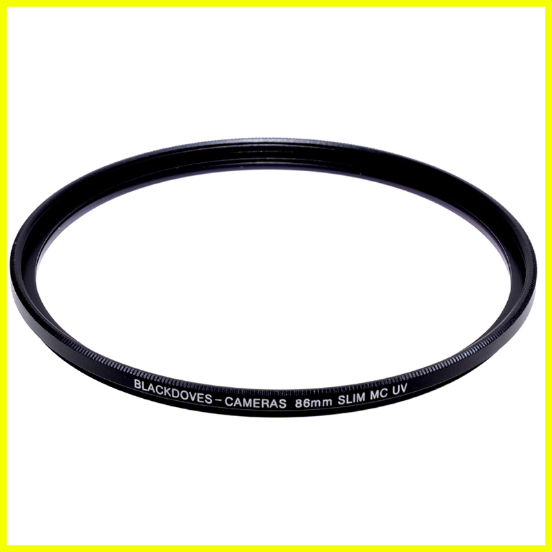 86mm. filtro UV Slim MC Blackdove-cameras. Ultra violet filter, Multi Coated. 