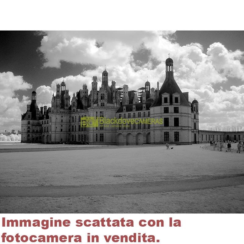 Fotocamera digitale Canon Powershot SD870IS modificata per fotografia infrarosso