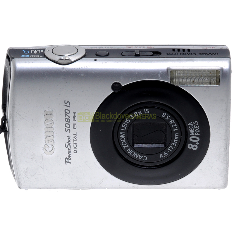 Fotocamera digitale Canon Powershot SD870IS modificata per fotografia infrarosso