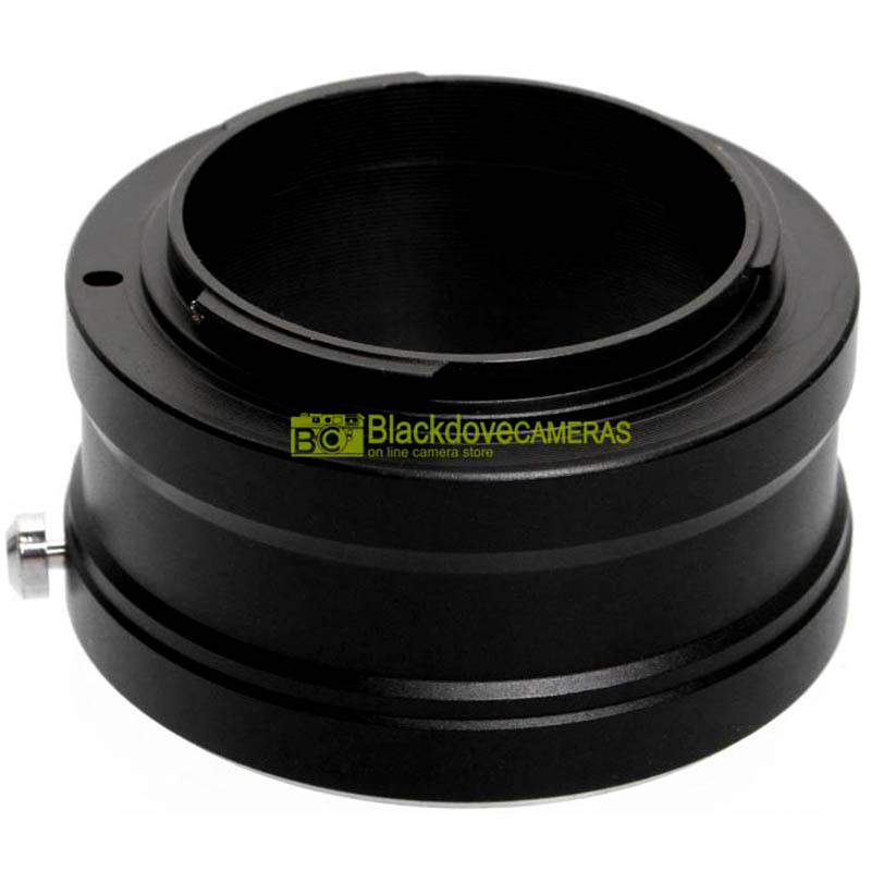 Adapter per obiettivi Nikon su fotocamere Canon EOS M mirrorless. Adattatore.