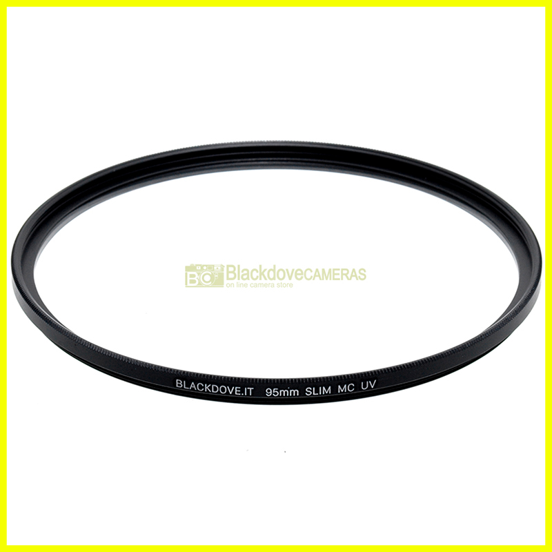 Filtro UV 95mm MC Slim Multi Coated Ultra Violetto Blackdove-Cameras usato - foto reale del prodotto